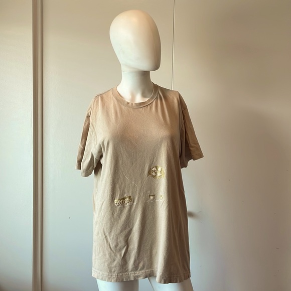Paul Frank Vintage Beige Tee Sz Md - Picture 1 of 13